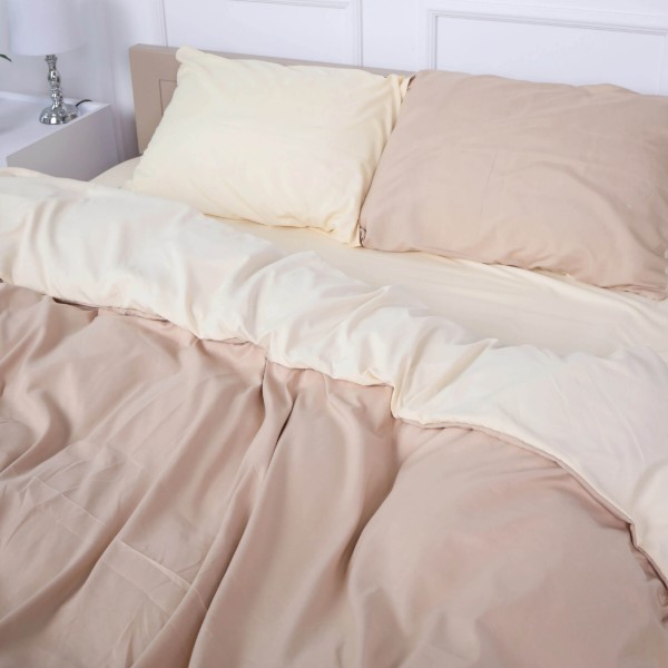 Фото - Комплект постільної білизни MirSon Temisas (12-0712 + 15-1214) Mikrosatin Premium 175х210 см (2200007249503)